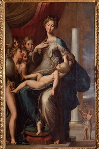 Vergine dal collo lungo - 1534 da Parmigianino
