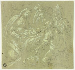 Adorazione dei pastori da Parmigianino