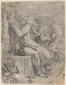 Il Ragazzo e Due Vecchi da Parmigianino
