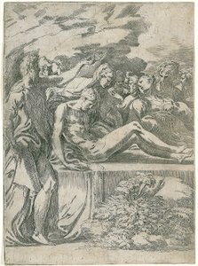 La sepoltura di Cristo da Parmigianino