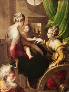 Il matrimonio mistico di Santa Caterina da Parmigianino