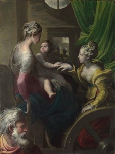 Il matrimonio mistico di Santa Caterina da Parmigianino