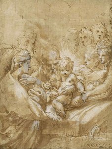 La circoncisione, prima metà del XVI secolo