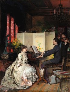 Il Duetto da Pascal Adolphe Jean Dagnan Bouveret