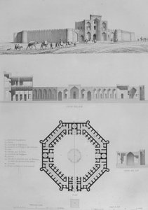 Caravanserraglio Amin Abad di Pascal Coste da Pascal Coste