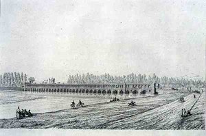 Ponte di Allah Verdi Khan, a Isfahan, da 