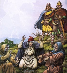 Macbeth e le tre streghe