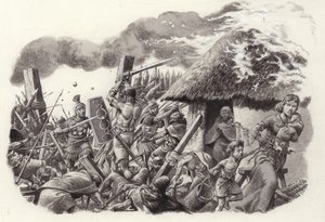 Una legione romana prende d