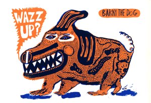 Wazz up, 2014 (serigrafia)