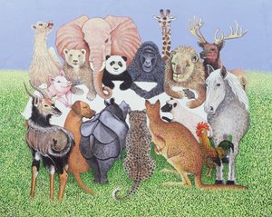 Party Time, 2007 (olio su tela)