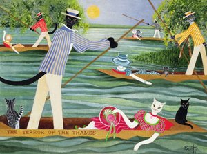 Quelle punture estive (olio su tela) da Pat Scott