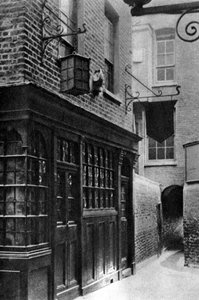 La taverna Mitre, Londra, 1926-1927 da Paterson