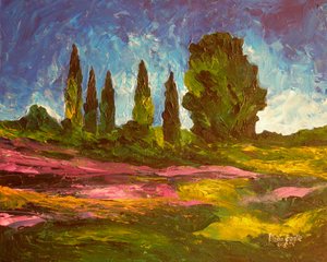 I lavanda sono in fiore, 2009 da Patricia Brintle