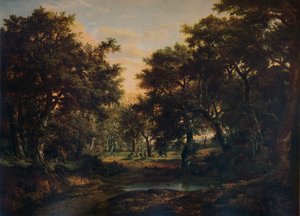 Il bordo del bosco, circa 1824 da Patrick Nasmyth