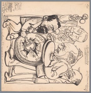 Consiglieri di Amsterdam da Patricq Kroon (signed by artist)