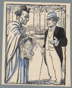 Musch e Bouwmeester da Patricq Kroon (signed by artist)