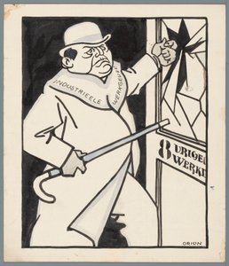 Datori di lavoro e la giornata lavorativa di otto ore da Patricq Kroon (signed by artist)