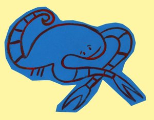 Oroscopo: il segno dello scorpione. Illustrazione di P. La Porta