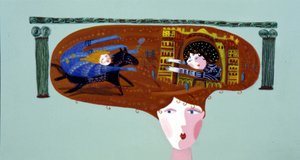 Giovane ragazza che sogna il Principe Azzurro da Patrizia La Porta