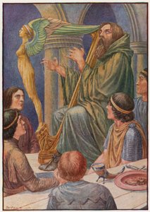 Il Dagda prendeva la sua arpa e suonava qualche accordo da Patten Wilson