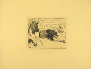 Le lavandaie da Paul Gauguin