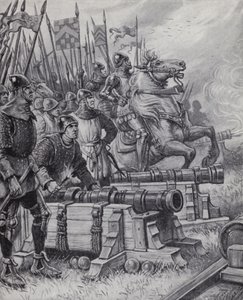 Primo uso della polvere da sparo in battaglia