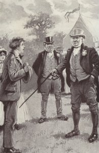 Illustrazione per Barchester Towers di Anthony Trollope da Paul (after) Hardy