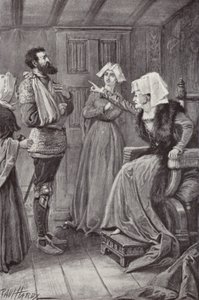 Illustrazione per The Cloister and The Hearth di Charles Reade da Paul (after) Hardy