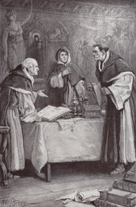 Illustrazione per The Cloister and The Hearth di Charles Reade da Paul (after) Hardy