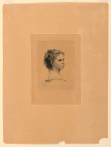 Ritratto di Mlle. Delaporte da Paul Adolphe Rajon