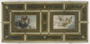 Schizzo per il municipio di Saint-Maur-des-Fossés: Notte e Giorno da Paul Albert Baudouin