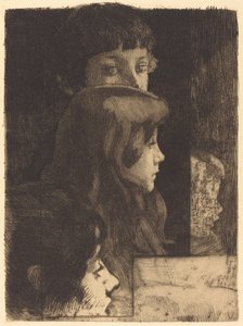 Una famiglia (Une famille), 1890 da Paul Albert Besnard