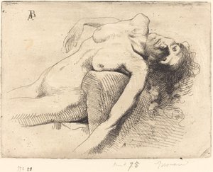 Donna morente La Mourante, 1885 da Paul Albert Besnard