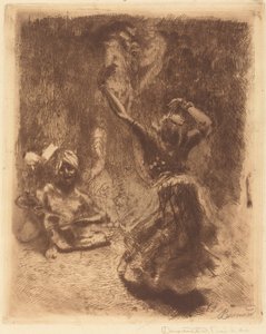 La Danzatrice di Tanjore da Paul Albert Besnard