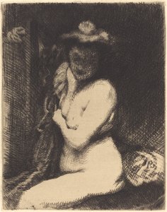 Donna alla sua toilette, 1905 da Paul Albert Besnard