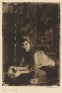 Donna con un vaso, 1894 da Paul Albert Besnard