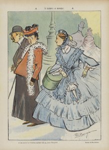 Illustrazione per Le Rire da Paul Balluriau