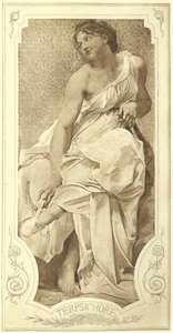 Tersicore, Musa della Danza Corale (fotoincisione)