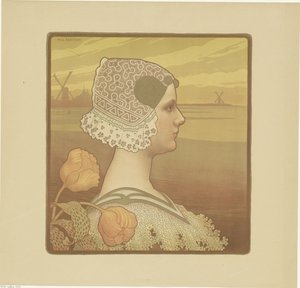 Ritratto di Wilhelmina, regina dei Paesi Bassi
