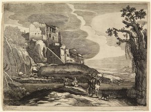 Rovine e cavaliere da Paul Bril