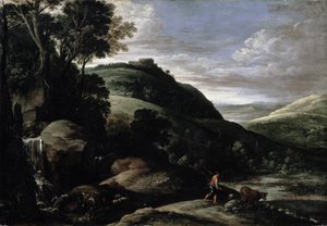 Paesaggio collinare da Paul Bril