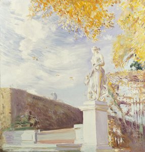 Una statua di Venere nel giardino di Versailles, 1896