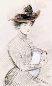 Una Signora Elegante da Paul Cesar Helleu