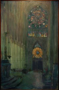 Interno della cattedrale di Reims