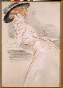 Madame Helleu con un cappello