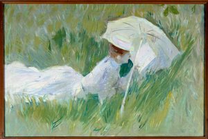 Ritratto di Madame Helleu, moglie del pittore, nell