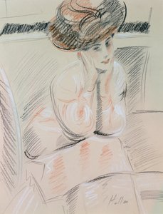Ritratto di una signora da Paul Cesar Helleu
