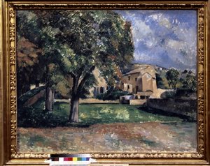 Alberi in un parco. Jas de Bouffan da Paul Cézanne