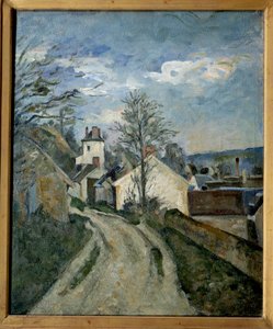 La casa del dottor Gachet ad Auvers da Paul Cézanne