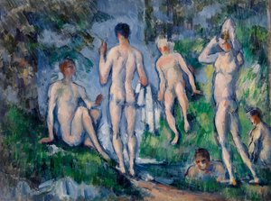 Gruppo di bagnanti da Paul Cézanne